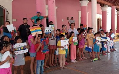 Clausura del taller de pintura impartido por maestros del Taller Rufino Tamayo.