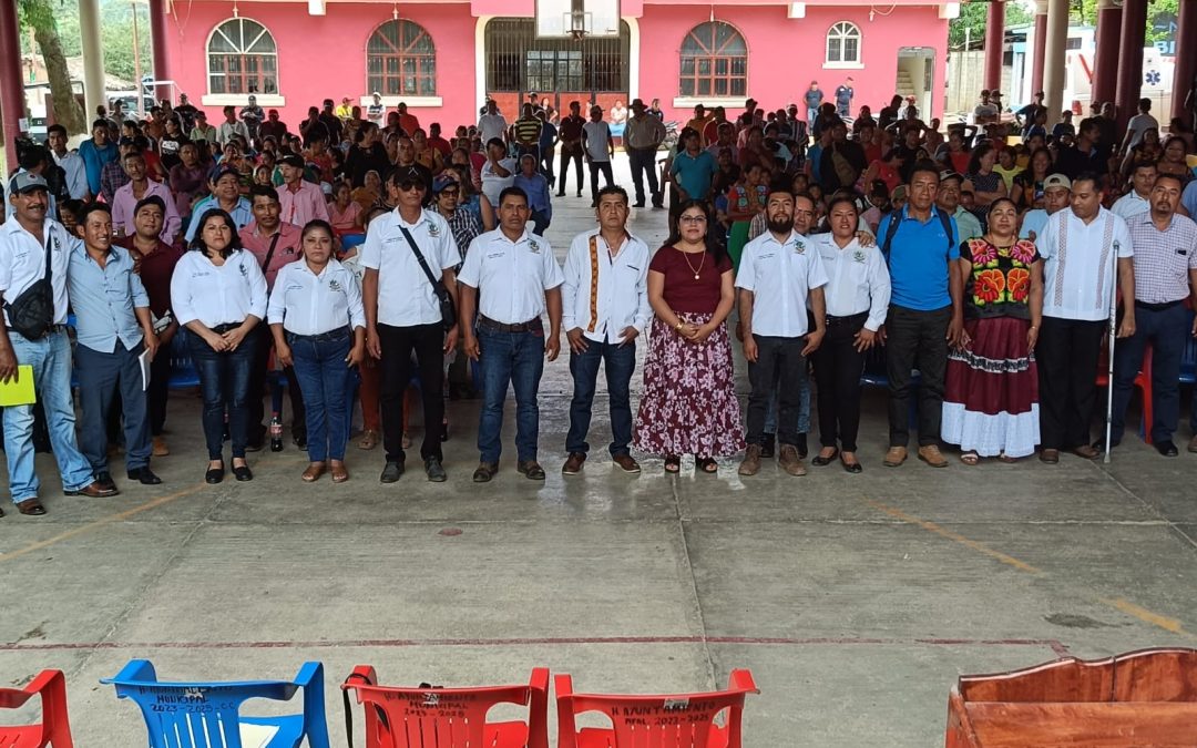 Rindió su primer Informe de Gobierno Municipal, la Lic. Ceyla Cruz Gutiérrez Presidenta Municipal