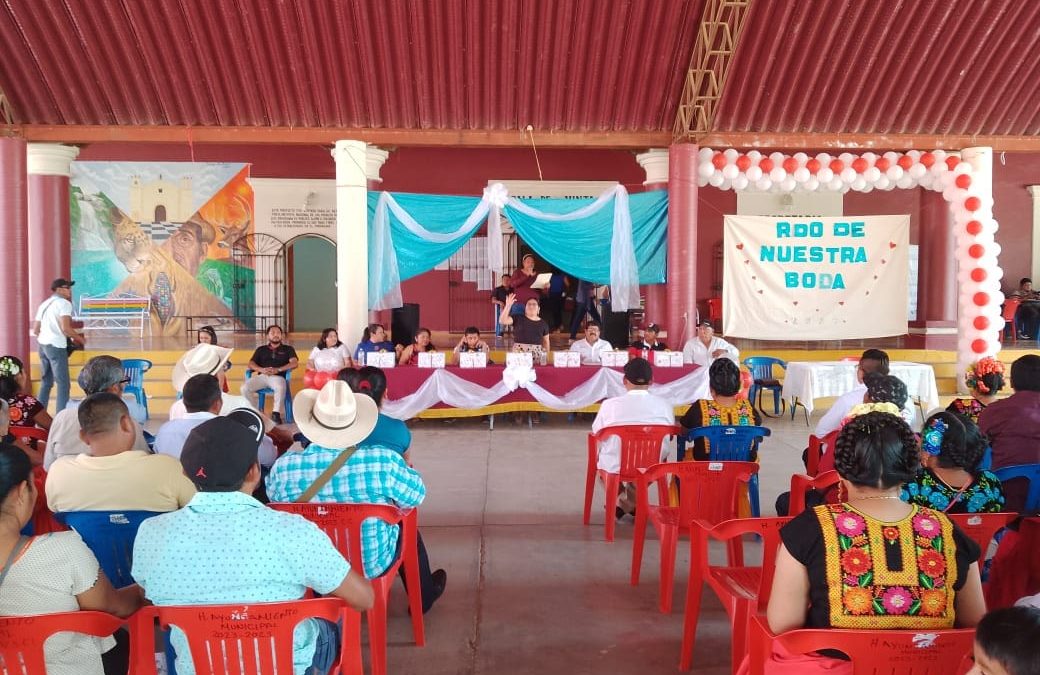 Bodas colectivas 2024, San Miguel Chimalapa.